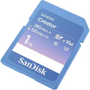 Produktbild für SD-Karte SanDisk Creator, SDSDXEP-1T00-GNCIS, 1TB