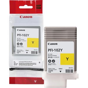 Produktbild für Tinte Canon PFI-102Y gelb