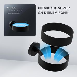 Produktbild für Haartrocknerhalter ovimar Kvitoya, 81004209