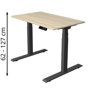 Schreibtisch Kerkmann Move 1 stable, ahorn / anthrazit