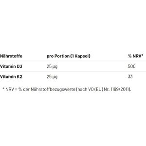 Produktbild für Vitamin-D Mammut 90 Kapseln
