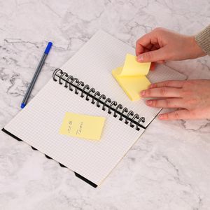 Produktbild für Haftnotizen Böttcher-AG gelb