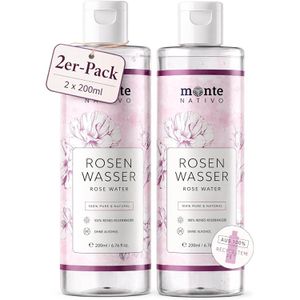 Produktbild für Gesichtswasser Monte-Nativo Rosenwasser, beruhigend