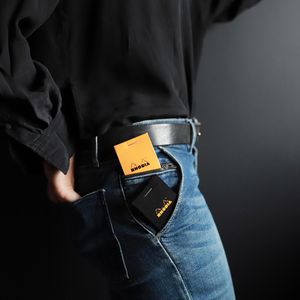 Produktbild für Notizblock Rhodia 11200C, orange, A7
