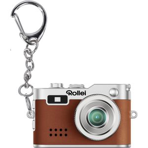 Kompaktkamera Rollei Mini braun, mit 0,96 Zoll Display