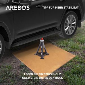 Produktbild für Unterstellbock Arebos Tragkraft 3t