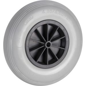 Produktbild für Schubkarrenrad Dörner+Helmer 4.80/4.00-8, pannensicher Gummi