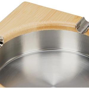 Produktbild für Aschenbecher Relaxdays beige, für Indoor &amp; Outdoor