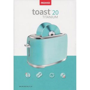 Brennsoftware Roxio Toast 20 Titanium
