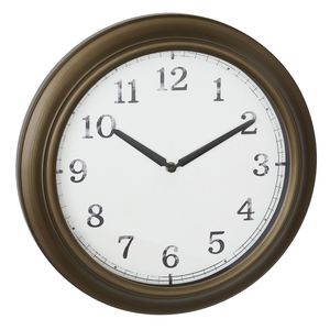 Produktbild für Wanduhr TFA 60.3066.53 outdoor, Aluminium, analog, Quarzuhr
