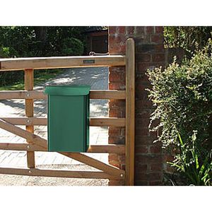 Produktbild für Briefkasten SafePost 14026 ScanPro 14, grün, aus Stahl