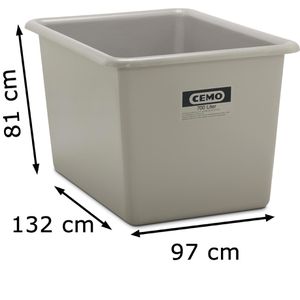 Produktbild für Großbehälter CEMO 1164, 700 Liter