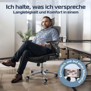 Produktbild für Bürostuhl CLOUVOU PowerSeat