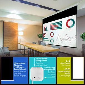 Produktbild für Beamer-Leinwand ESMART Professional MIMOTO