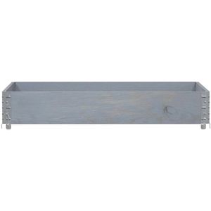 Produktbild für Palettenaufsatz vidaXL 4010273, grau, Holz