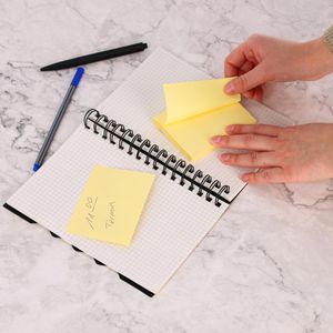 Produktbild für Haftnotizen Office-Products 14047711-06, gelb