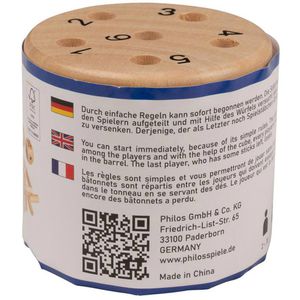 Produktbild für Würfelspiel Philos 6337, Würfelfass klein