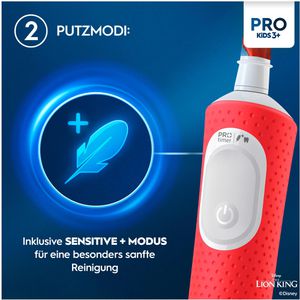 Produktbild für Elektrische-Zahnbürste Oral-B Pro Kids 3+, König der Löwen