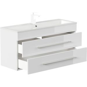 Produktbild für Waschtisch Posseik Portus1000 SlimLine, hängend,weiß hochglanz