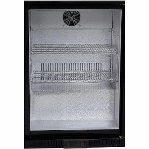 Produktbild für Getränkekühlschrank Saro BC138, mit Glastür, abschließbar