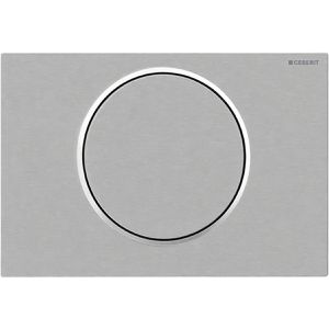 Produktbild für Betätigungsplatte Geberit Sigma10, aus Edelstahl, für WC