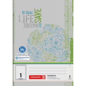 Produktbild für Schulheft Brunnen 104518101, für 1. Klasse, A5