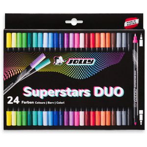 Produktbild für Filzstifte Jolly Superstars Duo Next Generation