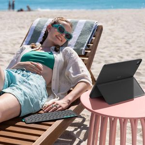 Produktbild für Tablet-Hülle Logitech Flip Folio, 920-013397, grau