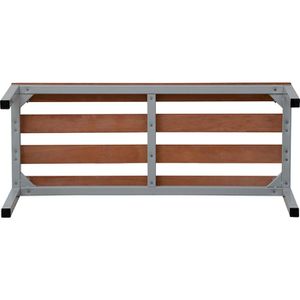 Produktbild für Umkleidebank G-Office SRB, Sitzfläche Holz, 120 cm