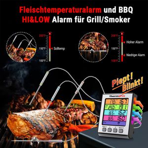 Produktbild für Fleischthermometer ThermoPro TP-17H