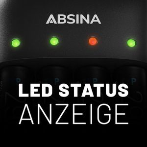 Produktbild für Akku-Ladegerät Absina X4