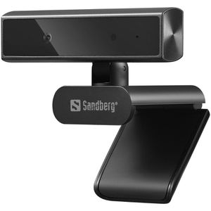 Produktbild für Webcam Sandberg Face Scan Webcam Mini, 134-43, schwarz