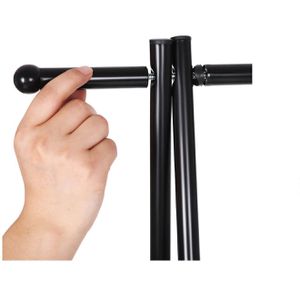 Produktbild für Garderobenständer Songmics HSR05B, schwarz