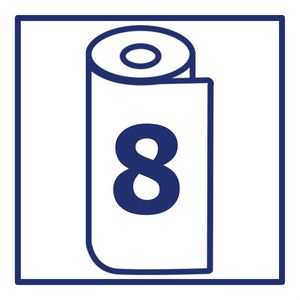 Produktbild für Küchenrolle Glücksblatt Lemonade, XL-Pack, 3-lagig