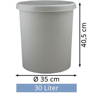 Produktbild für Papierkorb Han 1834-11, grau