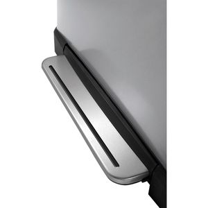 Produktbild für Mülleimer EKO E-Cube, VB 926850, matt silber