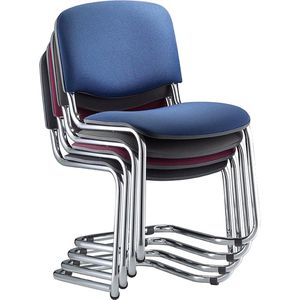 Produktbild für Besucherstuhl Nowy-Styl Iso Swing, stapelbar