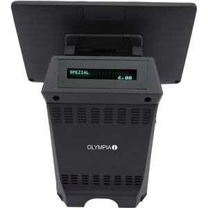 Produktbild für Registrierkasse Olympia Touch T215, schwarz
