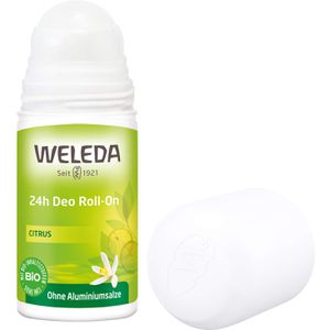 Produktbild für Deodorant Weleda Bio Citrus, Naturkosmetik, Roller