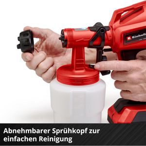 Produktbild für Farbsprühsystem Einhell TC-SY 18/60 Li-Solo