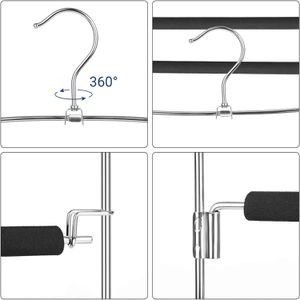 Produktbild für Hosenbügel Songmics CRI041BK, aus Metall