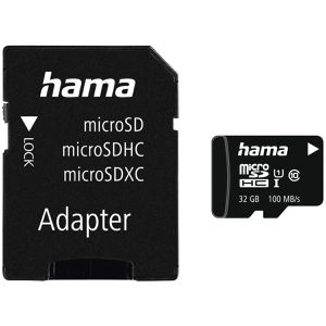Micro-SD-Karte Hama 124139, 32GB