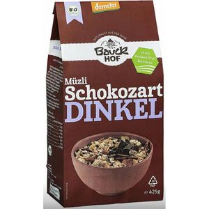 Müsli Bauckhof Dinkelmüzli Schokozart demeter, BIO