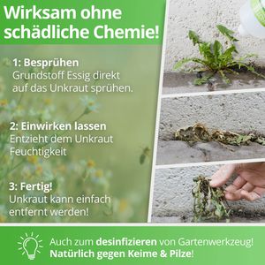 Produktbild für Grundstoff Nanoprotect Unkraut-Stopp Essig, anwendungsfertig