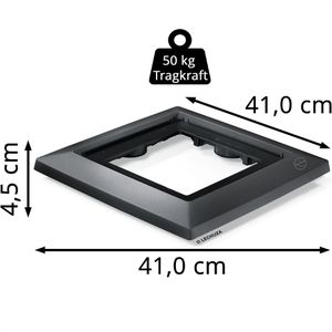 Produktbild für Pflanzenroller Lechuza 13417, bis 50 kg, 41 x 41 cm