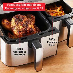 Produktbild für Heißluftfritteuse Tefal Dual Easy Fry &amp; Grill