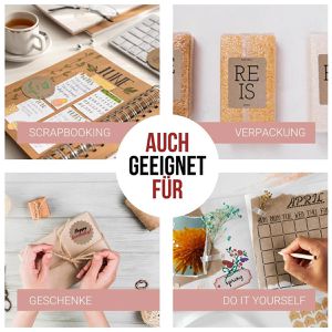 Produktbild für Kopierfolien Skullpaper Kraftaufkleber, A4