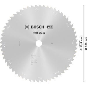 Produktbild für Kreissägeblatt Bosch PRO Steel, 2608844868