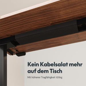 Produktbild für Schreibtischgestell FlexiSpot E5S-Lite, 4 Memoryspeicher