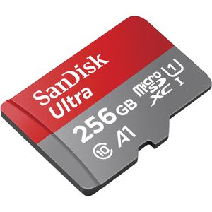 Produktbild für Micro-SD-Karte SanDisk Ultra, 256GB